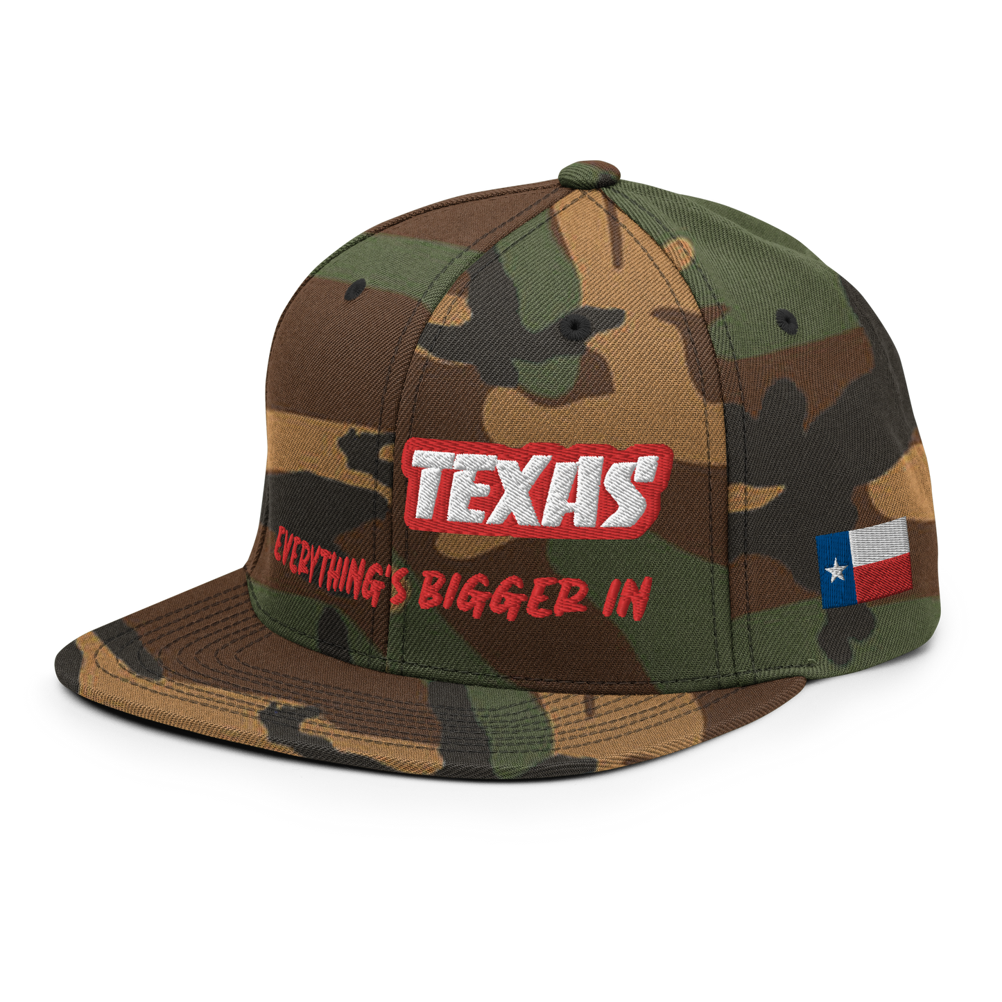 TEXAS style Snapback Hat (multicolor)
