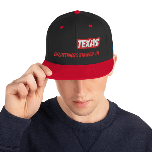 TEXAS style Snapback Hat (multicolor)