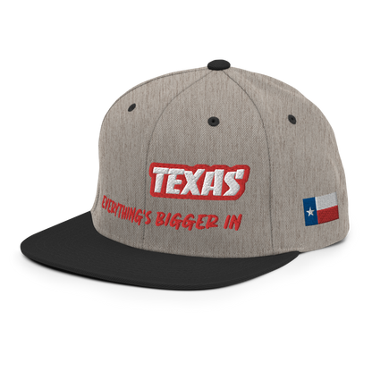 TEXAS style Snapback Hat (multicolor)