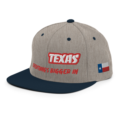 TEXAS style Snapback Hat (multicolor)