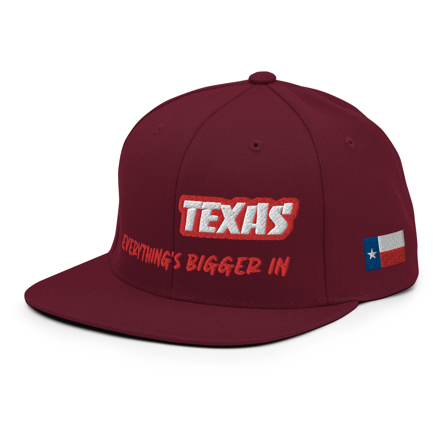 TEXAS style Snapback Hat (multicolor)