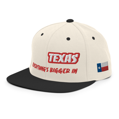 TEXAS style Snapback Hat (multicolor)