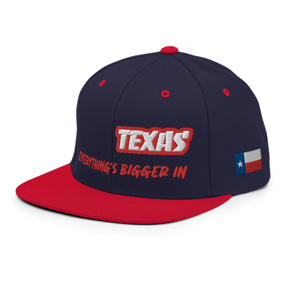 TEXAS style Snapback Hat (multicolor)