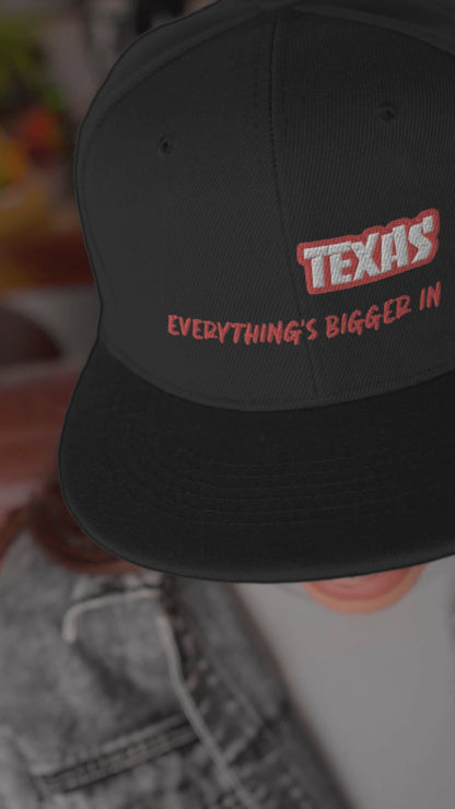 TEXAS style Snapback Hat (multicolor)