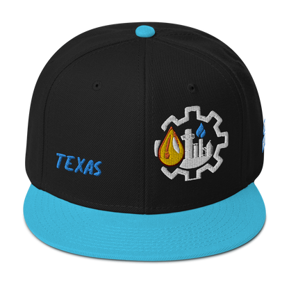 TEXAS industry style Snapback Hat (multicolor)