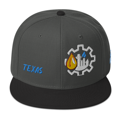 TEXAS industry style Snapback Hat (multicolor)