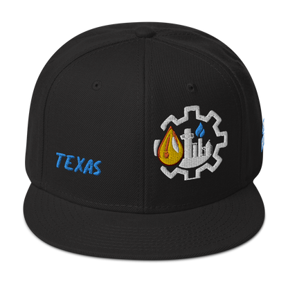 TEXAS industry style Snapback Hat (multicolor)