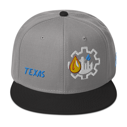 TEXAS industry style Snapback Hat (multicolor)