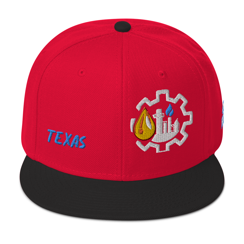 TEXAS industry style Snapback Hat (multicolor)