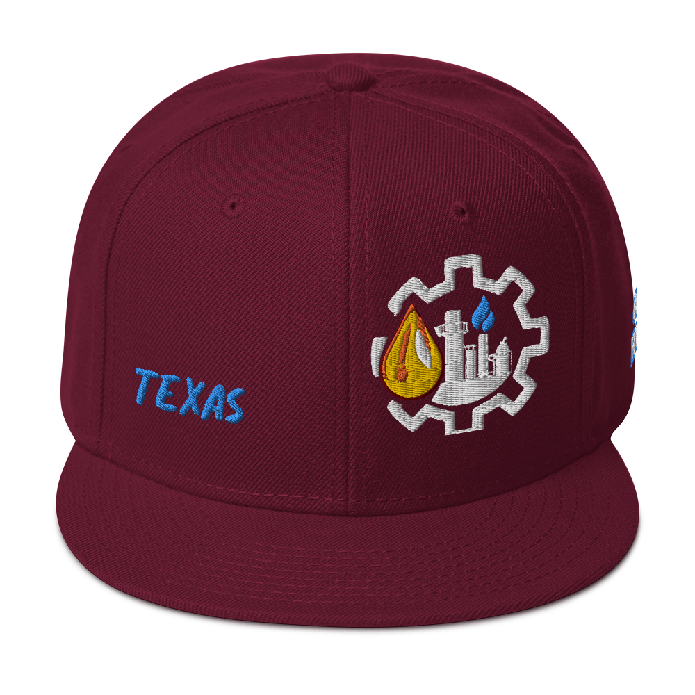 TEXAS industry style Snapback Hat (multicolor)