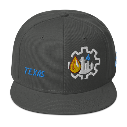 TEXAS industry style Snapback Hat (multicolor)