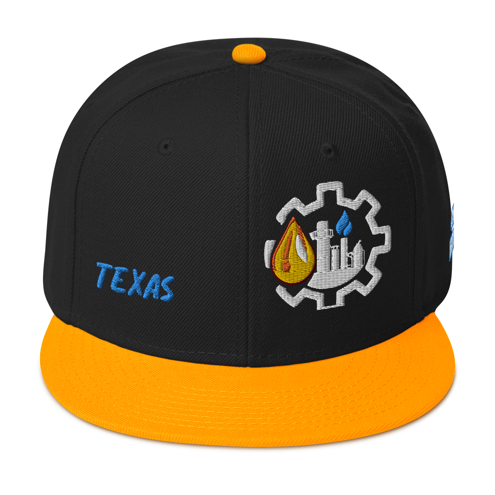 TEXAS industry style Snapback Hat (multicolor)