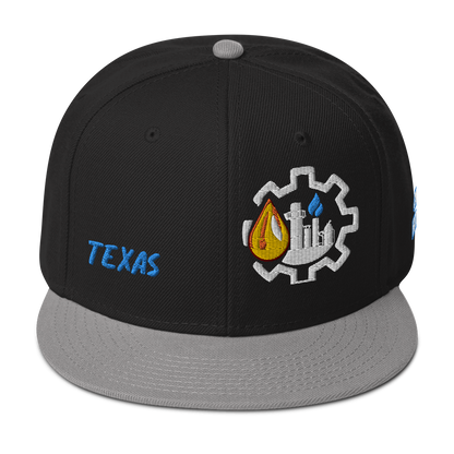 TEXAS industry style Snapback Hat (multicolor)