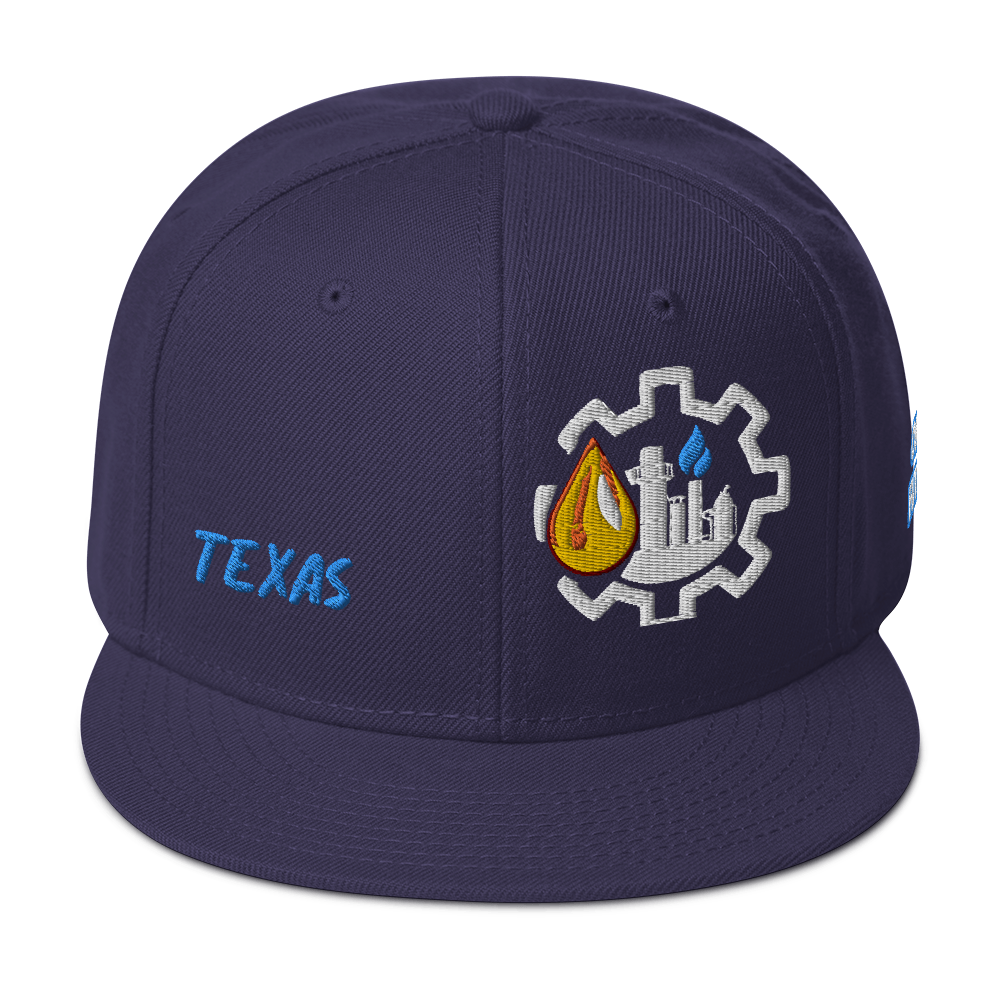 TEXAS industry style Snapback Hat (multicolor)