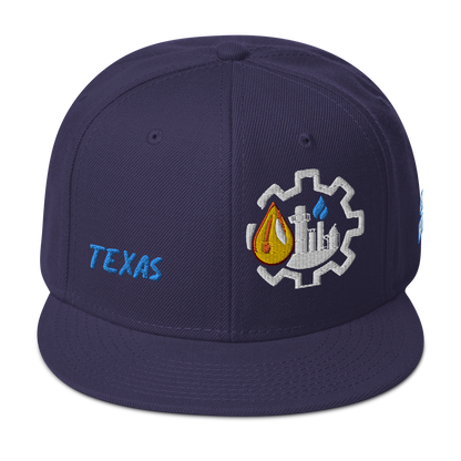 TEXAS industry style Snapback Hat (multicolor)