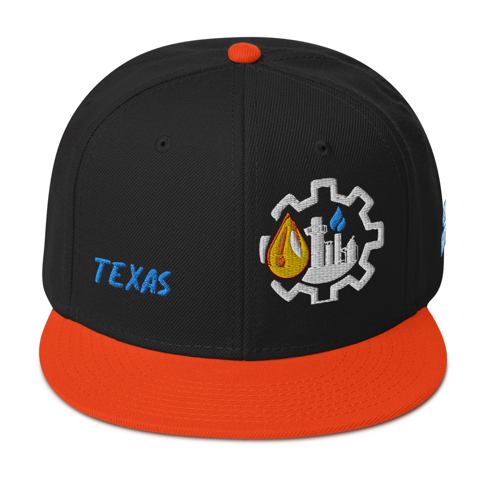 TEXAS industry style Snapback Hat (multicolor)