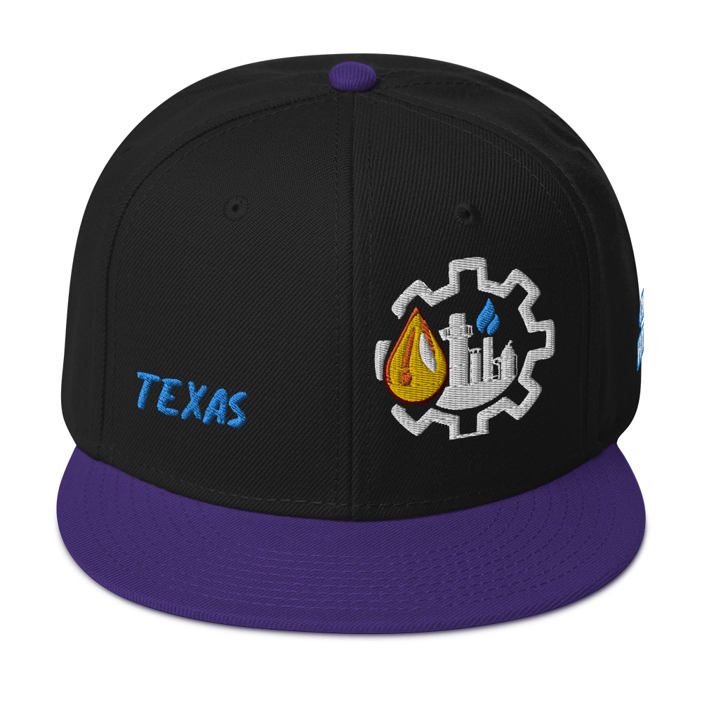 TEXAS industry style Snapback Hat (multicolor)