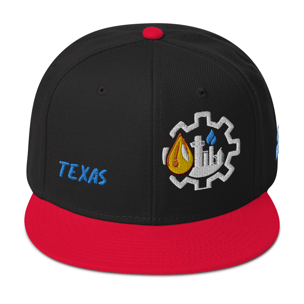 TEXAS industry style Snapback Hat (multicolor)