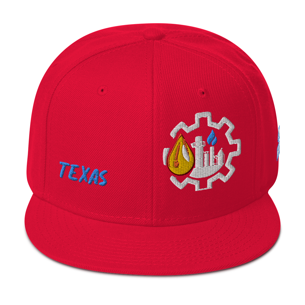 TEXAS industry style Snapback Hat (multicolor)