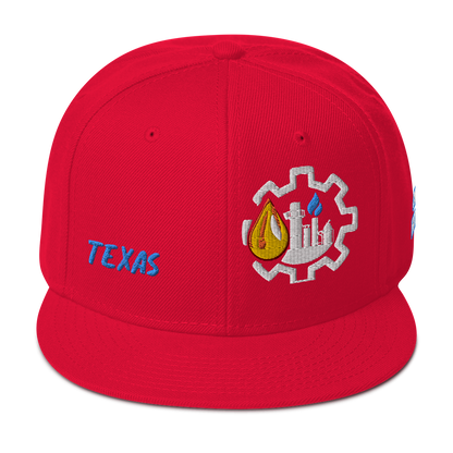 TEXAS industry style Snapback Hat (multicolor)